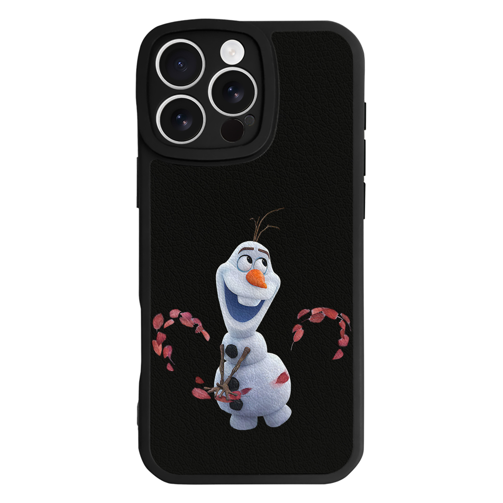（画像用） アナと雪の女王 アンナ エルサ Frozen Anna Elsa 【iPhone 16シリーズ対応】シリコンスマホケース（レザー調） 材質：シリコン